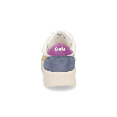 Gola women sneaker Grandslam Trident white yellow
