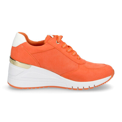 Marco Tozzi Damen Keil Sneaker orange