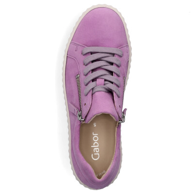 Gabor women platform sneaker purple