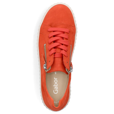 Gabor women platform sneaker orange