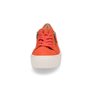 Gabor women platform sneaker orange