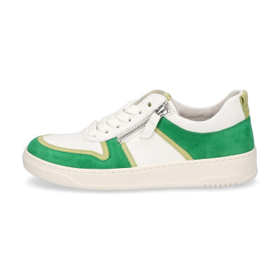 Gabor Damen Sneaker weiß grün