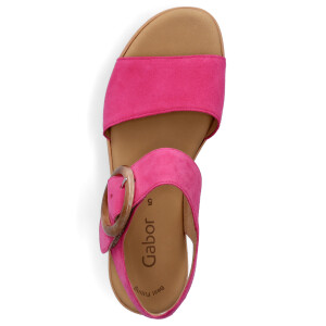 Gabor women wedge sandal pink