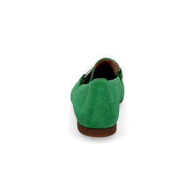 Gabor women leather slip-on shoe pine green