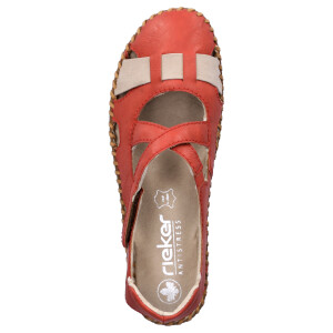 Rieker women sandal red