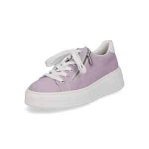 Rieker women platform sneaker lilac
