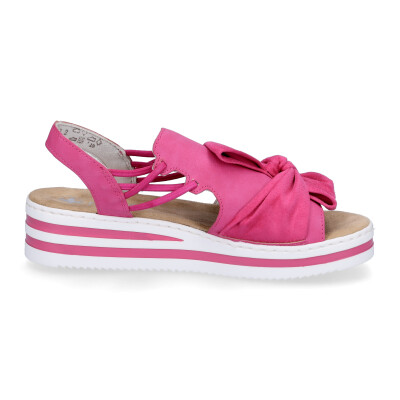 Rieker women sandal pink