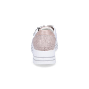 Waldläufer Damen Leder Sneaker weiß rosa
