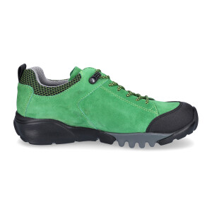 Waldläufer women leather lace-up shoe green