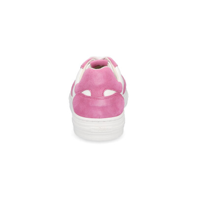 Tamaris Damen Sneaker wei&szlig; pink
