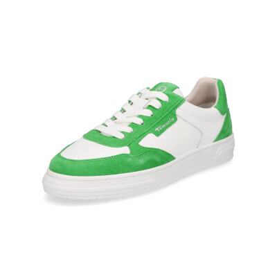 Tamaris women sneaker white green