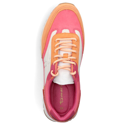 Tamaris women sneaker pink orange