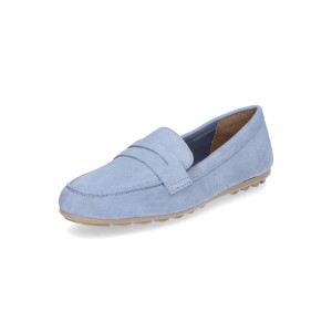 Tamaris women slip-on shoe light blue