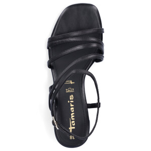Tamaris women strap sandal black