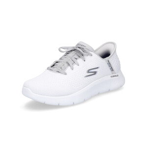 Skechers men slip-in sneaker Go Walk Flex New World white grey