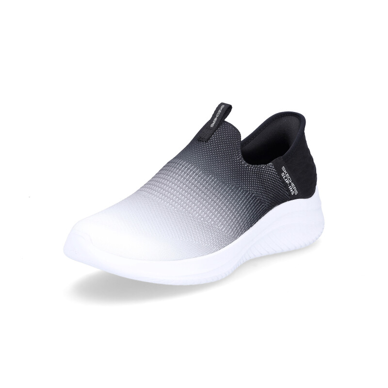 Skechers Damen Slip-in Sneaker Ultra Flex 3.0 Beauty Blend schwarz weiß