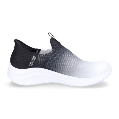 Skechers Damen Slip-in Sneaker Ultra Flex 3.0 Beauty Blend schwarz wei&szlig;