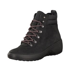 Ecco women lace-up boot black