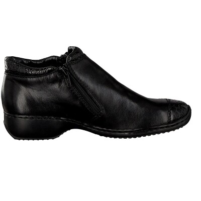 Rieker women lace-up boot black Z1420-01