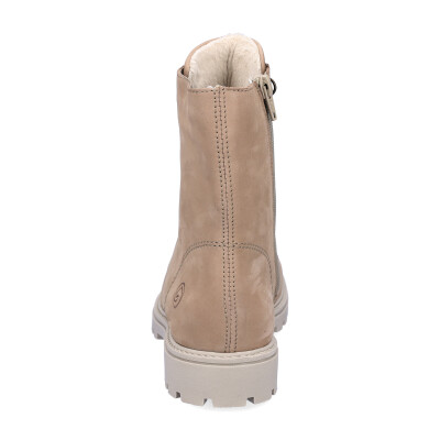 Remonte women lace-up boot beige