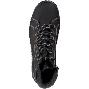 Rieker women lace-up boot black