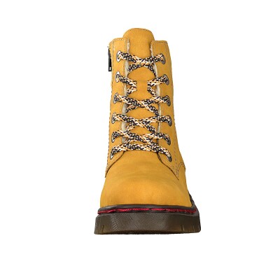 Rieker women lace-up boot yellow