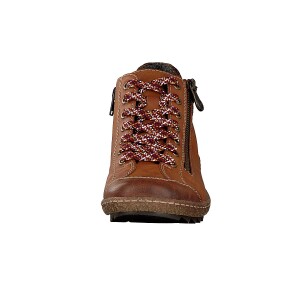 Rieker women lace-up boot brown