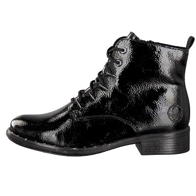 Rieker women lace-up boot black