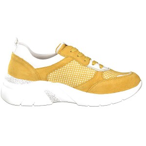 Remonte women sneaker yellow