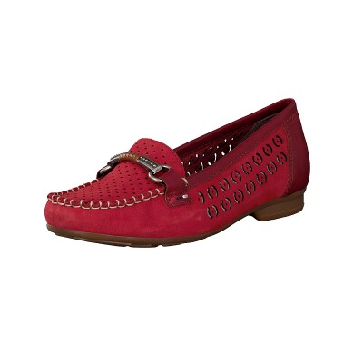 Rieker ankle boot red