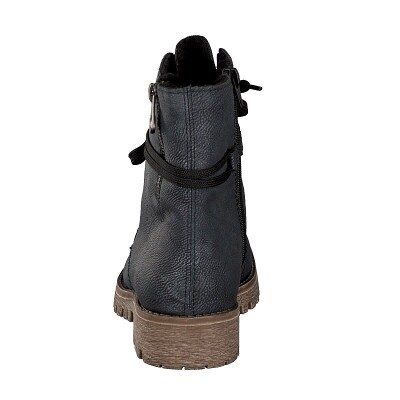 Rieker women lace-up boot black Y8310-01