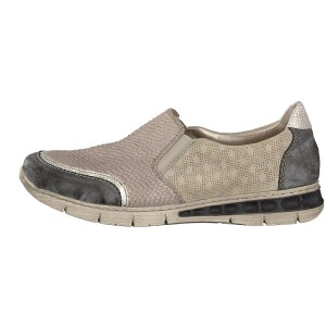 Rieker women slip-on shoe grey