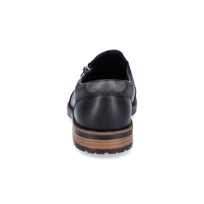 Rieker men business slip-on shoe black