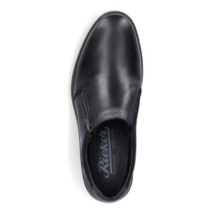 Rieker men business slip-on shoe black
