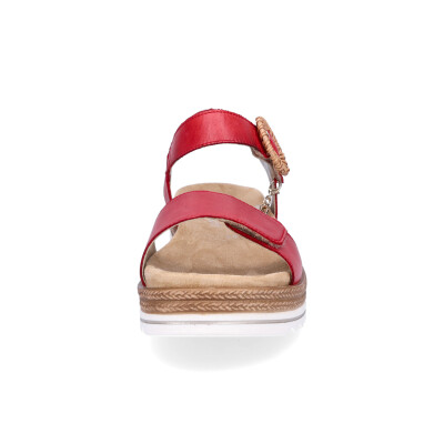 Remonte women wedge sandal red