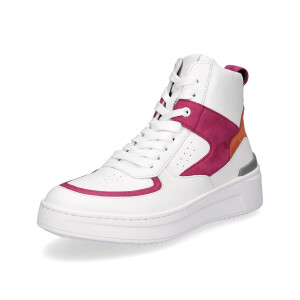Gabor Damen High Top Sneaker weiß pink