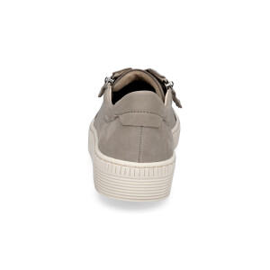 Gabor women leather sneaker taupe