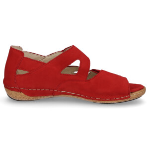 Waldläufer women sandal red