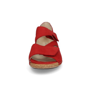 Waldläufer Damen Sandale rot