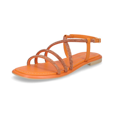Marco Tozzi women sandal orange glitter