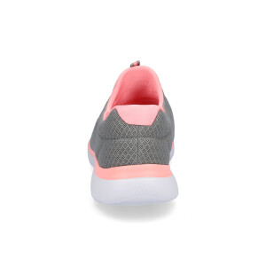 Skechers women slip-on sneaker Summits grey pink