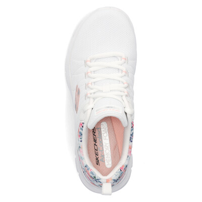 Skechers Damen Sneaker Flex Appeal 4.0 Let It Blossom wei&szlig; multi