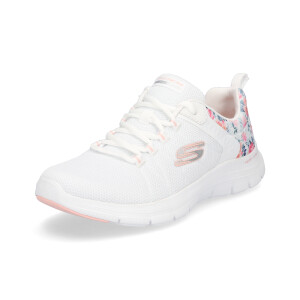 Skechers Damen Sneaker Flex Appeal 4.0 Let It Blossom weiß multi