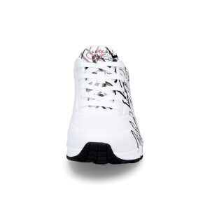 Skechers JGoldcrown women sneaker UNO Spread The Love white