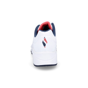 Skechers women sneaker UNO Stand On Air white navy red