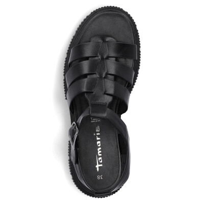 Tamaris women platform sandal black