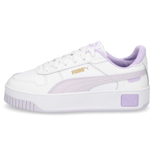 Puma women platform sneaker Carina Street white lavender
