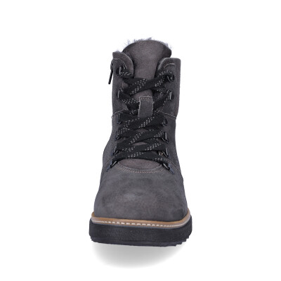 Waldl&auml;ufer women leather lace-up boot grey