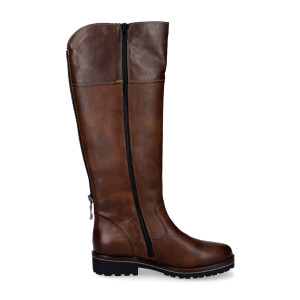 Remonte women leather boot brown
