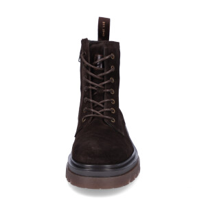 Gant men leather lace-up boot brown